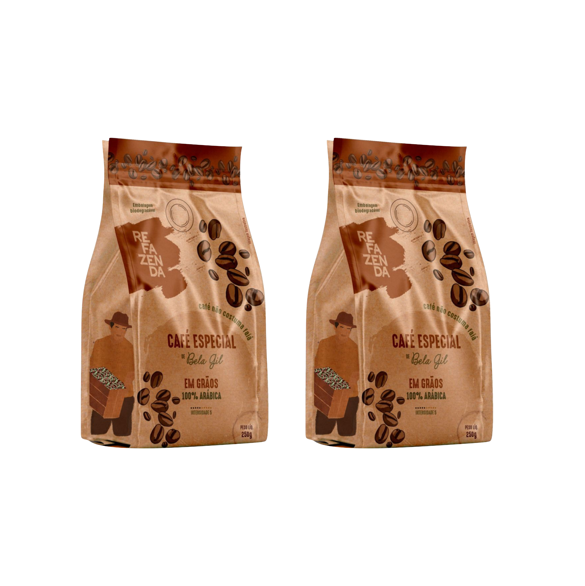 CAFÉ ESPECIAL EM GRÃOS - 2 UNIDADES