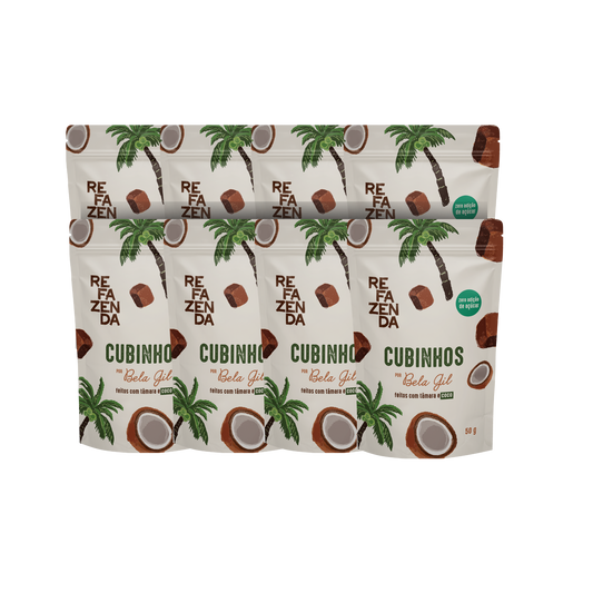 KIT CUBINHOS COCO - 8 UNIDADES