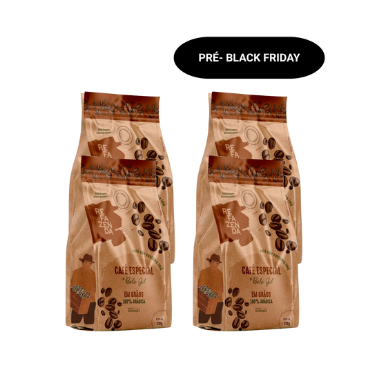 KIT CAFÉ EM GRÃOS - 4 UNIDADES