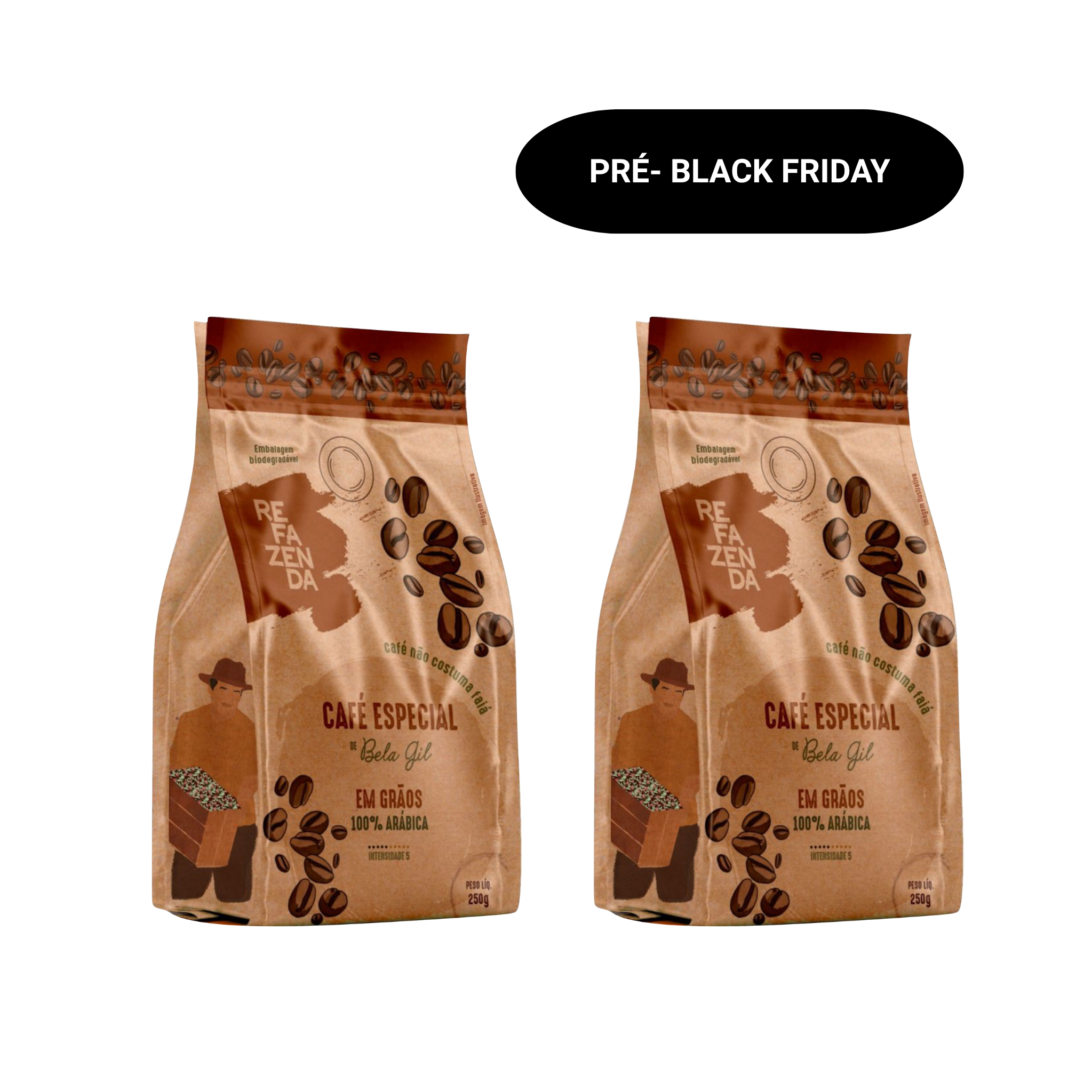CAFÉ ESPECIAL EM GRÃOS - 2 UNIDADES