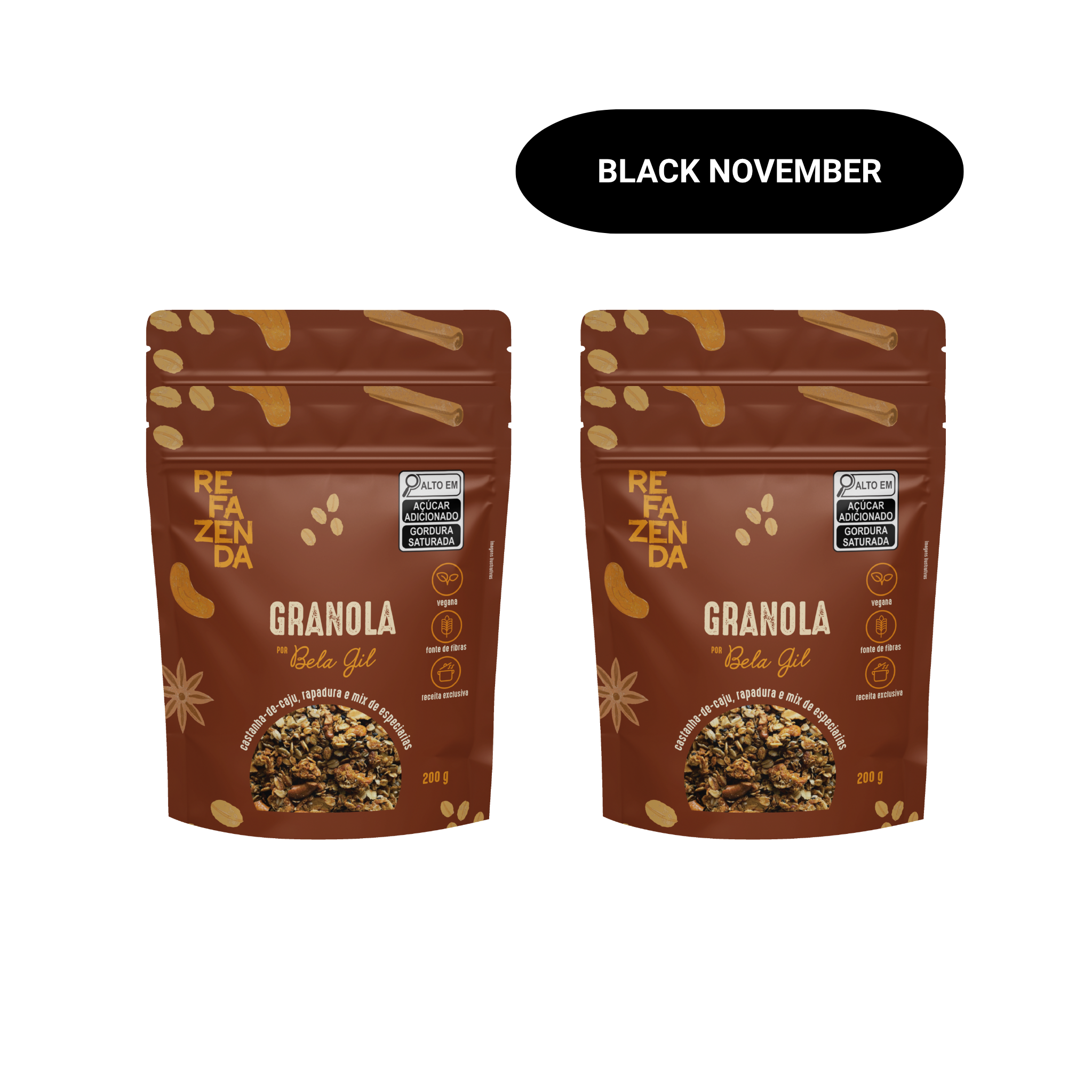 GRANOLA BELA GIL - 4 UNIDADES