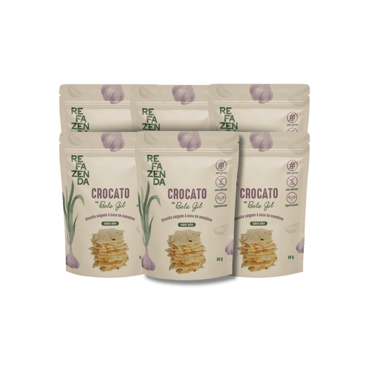 CROCATO ALHO - 6 UNIDADES
