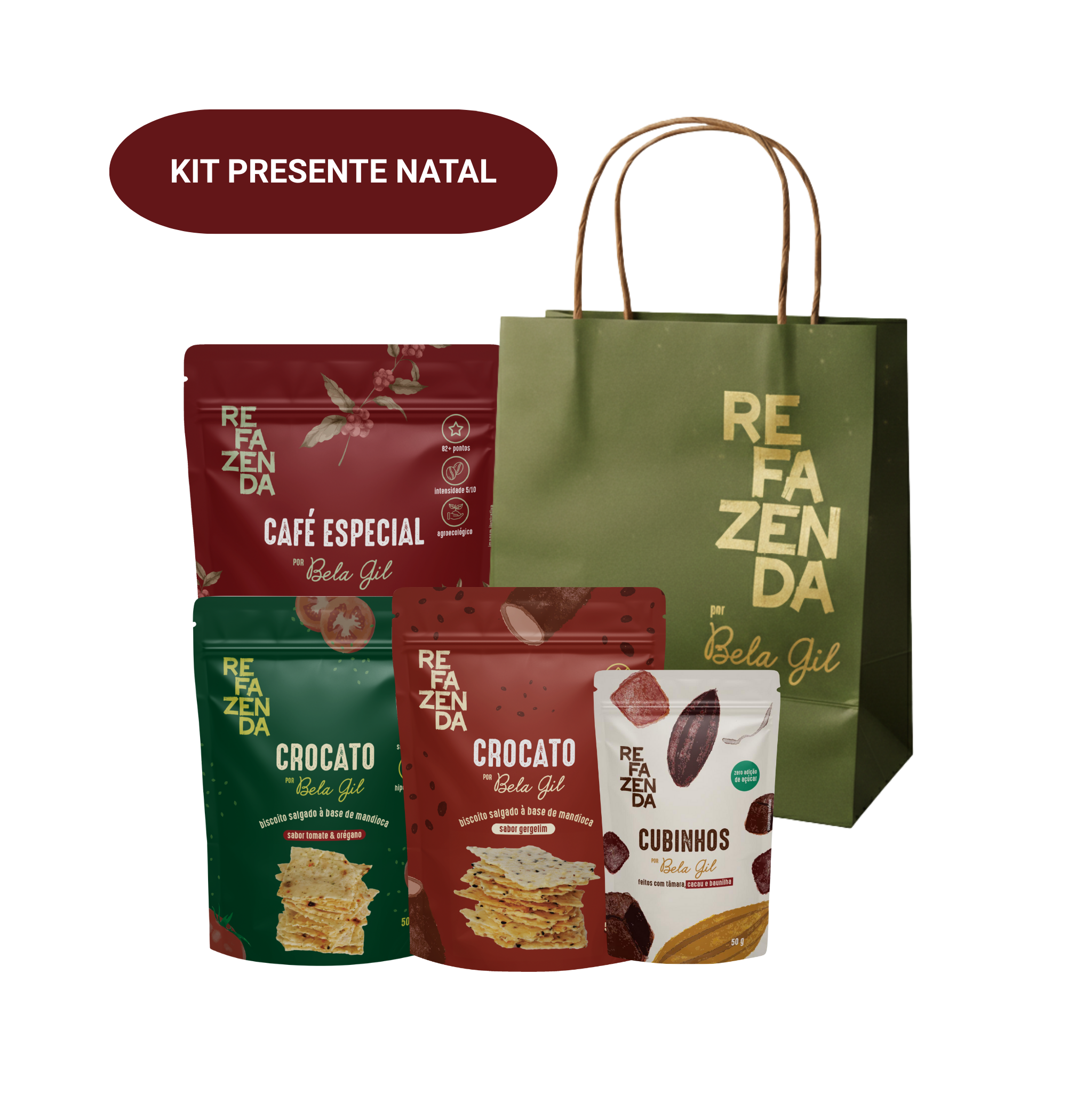 KIT PRESENTE DE NATAL REFAZENDA