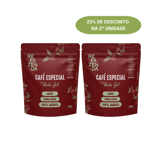 Kit Café Refazenda Especial Torrado e Moído 250g - 2 unidades