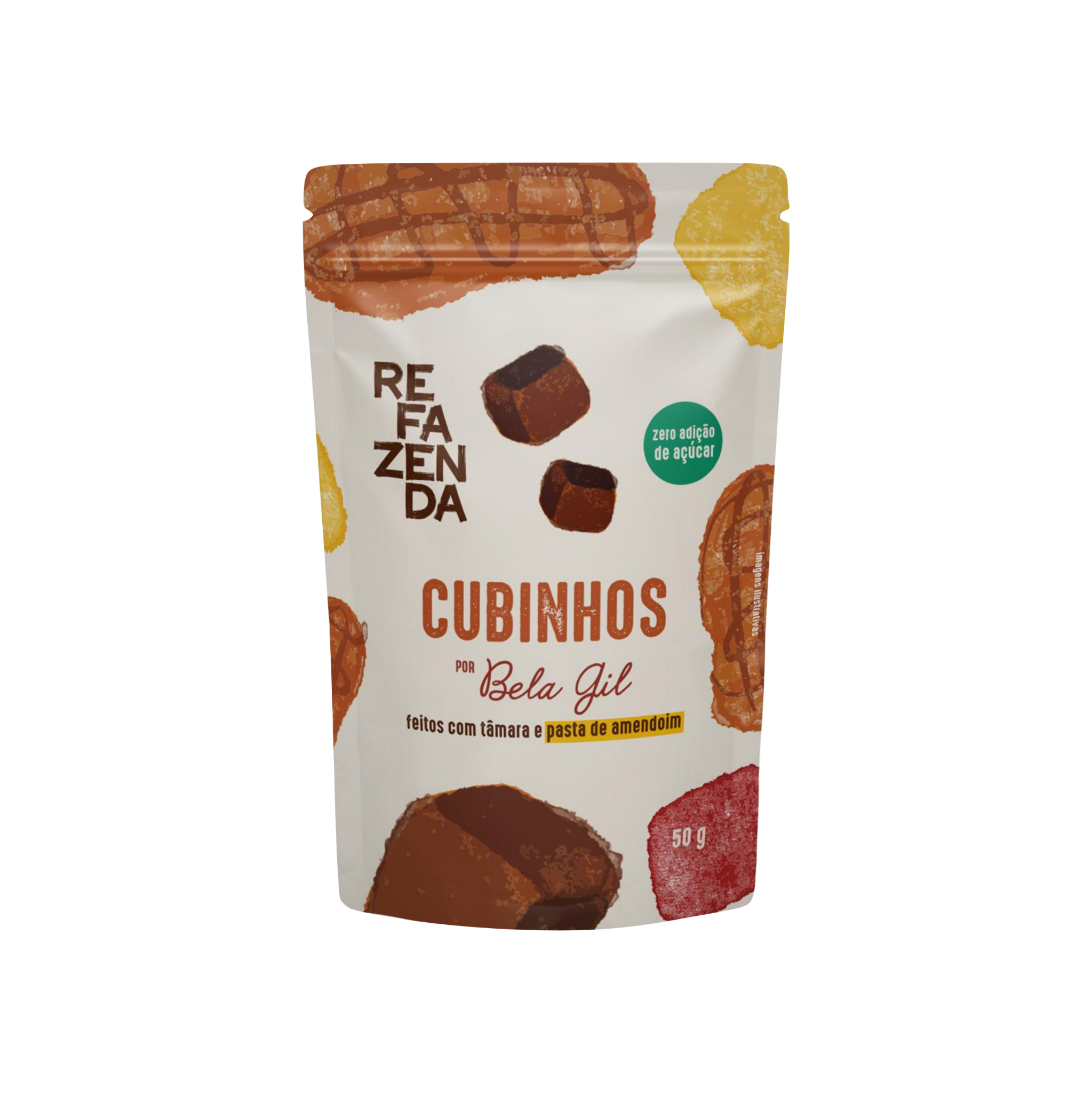 CUBINHOS PASTA DE AMENDOIM