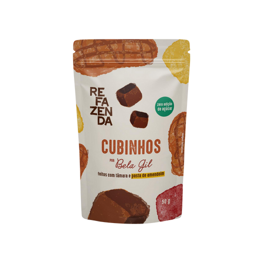 CUBINHOS PASTA DE AMENDOIM