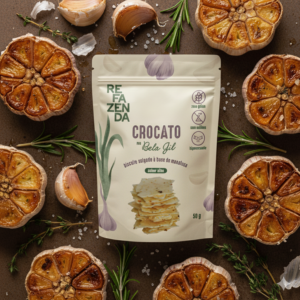 CROCATO ALHO - 6 UNIDADES