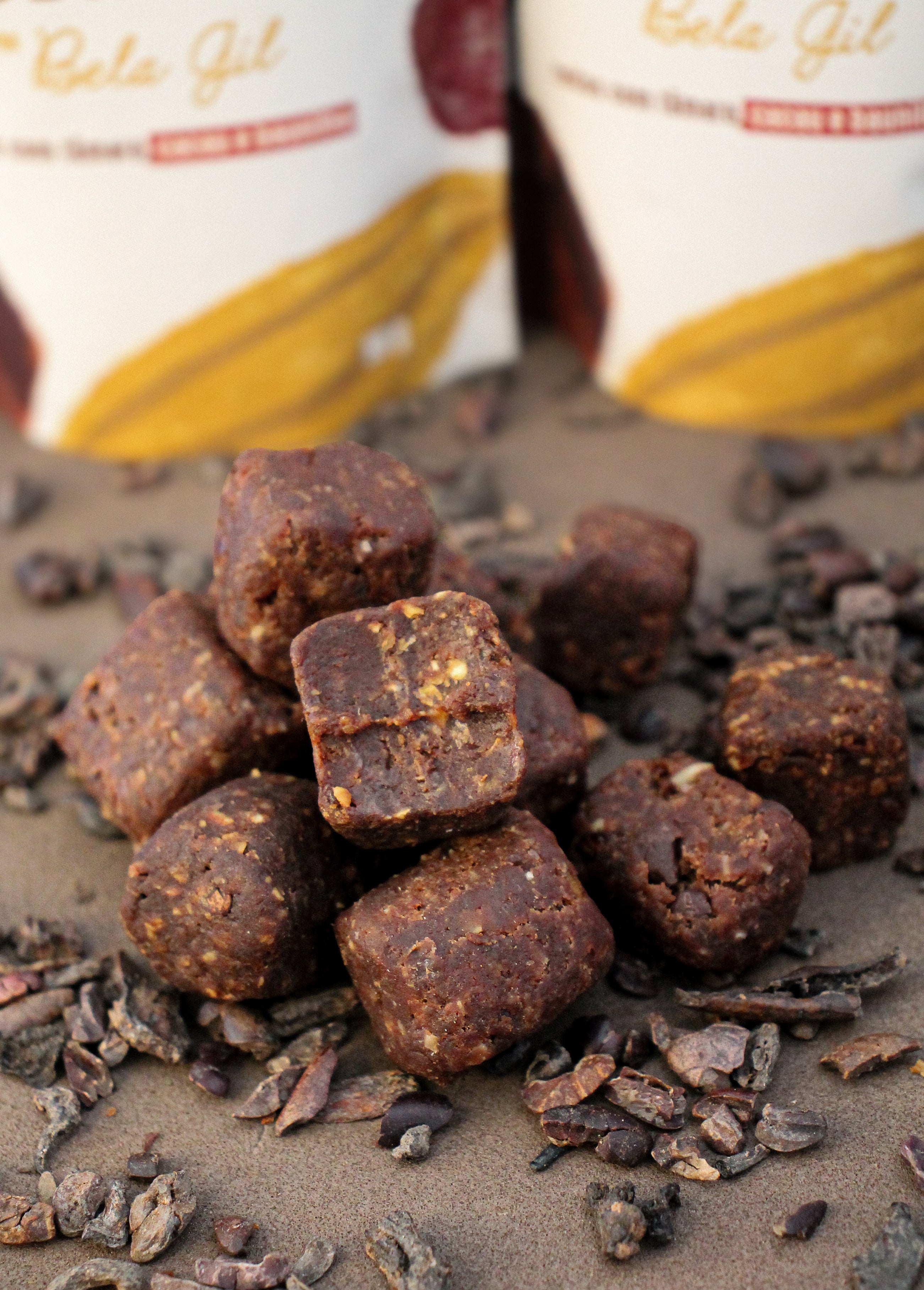 CUBINHOS CACAU E BAUNILHA