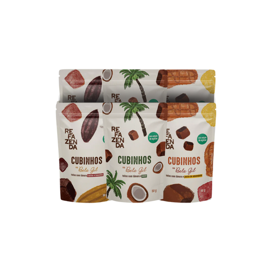 KIT MIX CUBINHOS - 6 UNIDADES