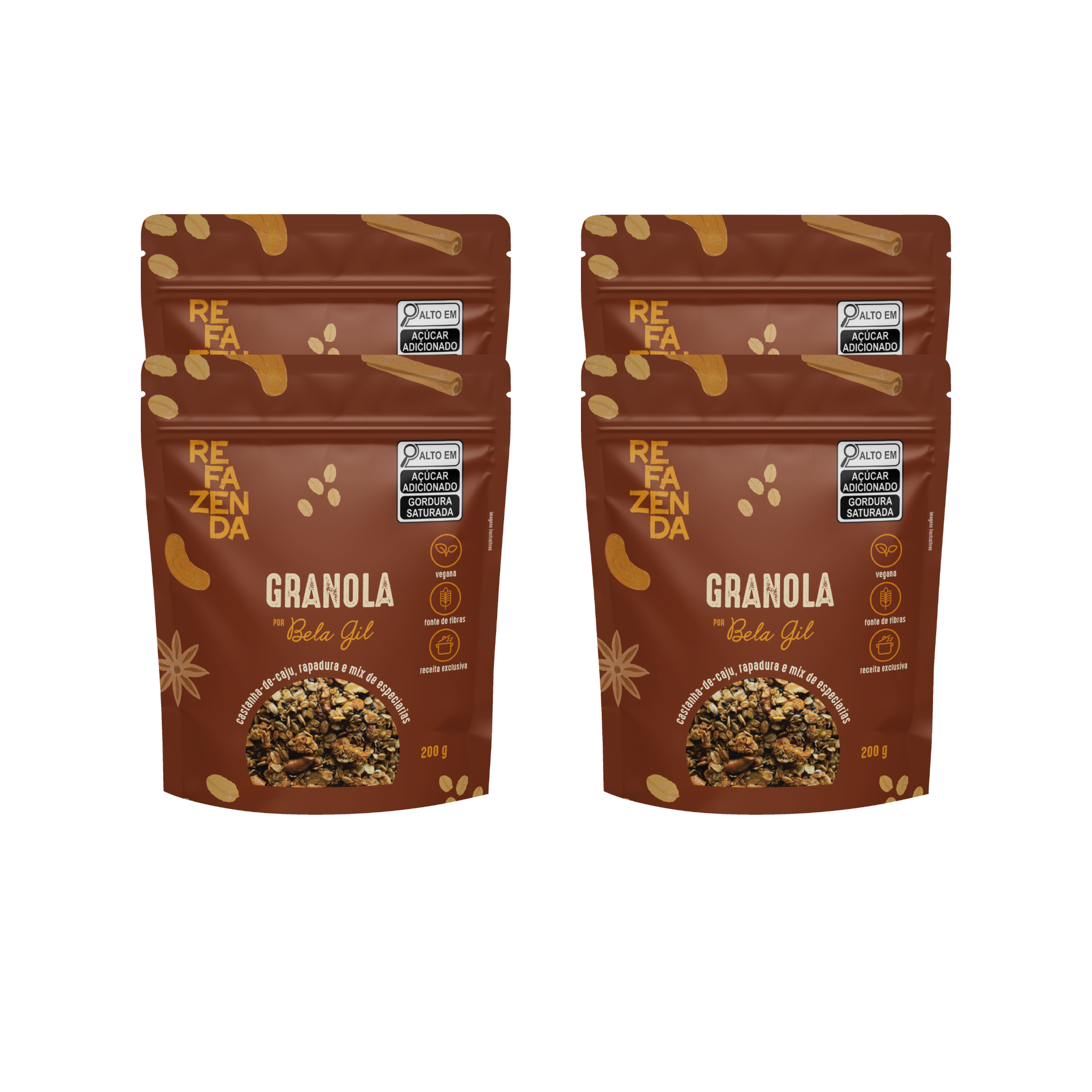 GRANOLA BELA GIL - 4 UNIDADES