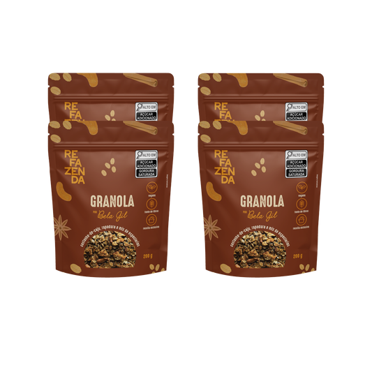 GRANOLA BELA GIL - 4 UNIDADES